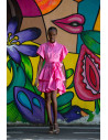 MINI SHIRT DRESS- 2 RUFFLE SKIRT
